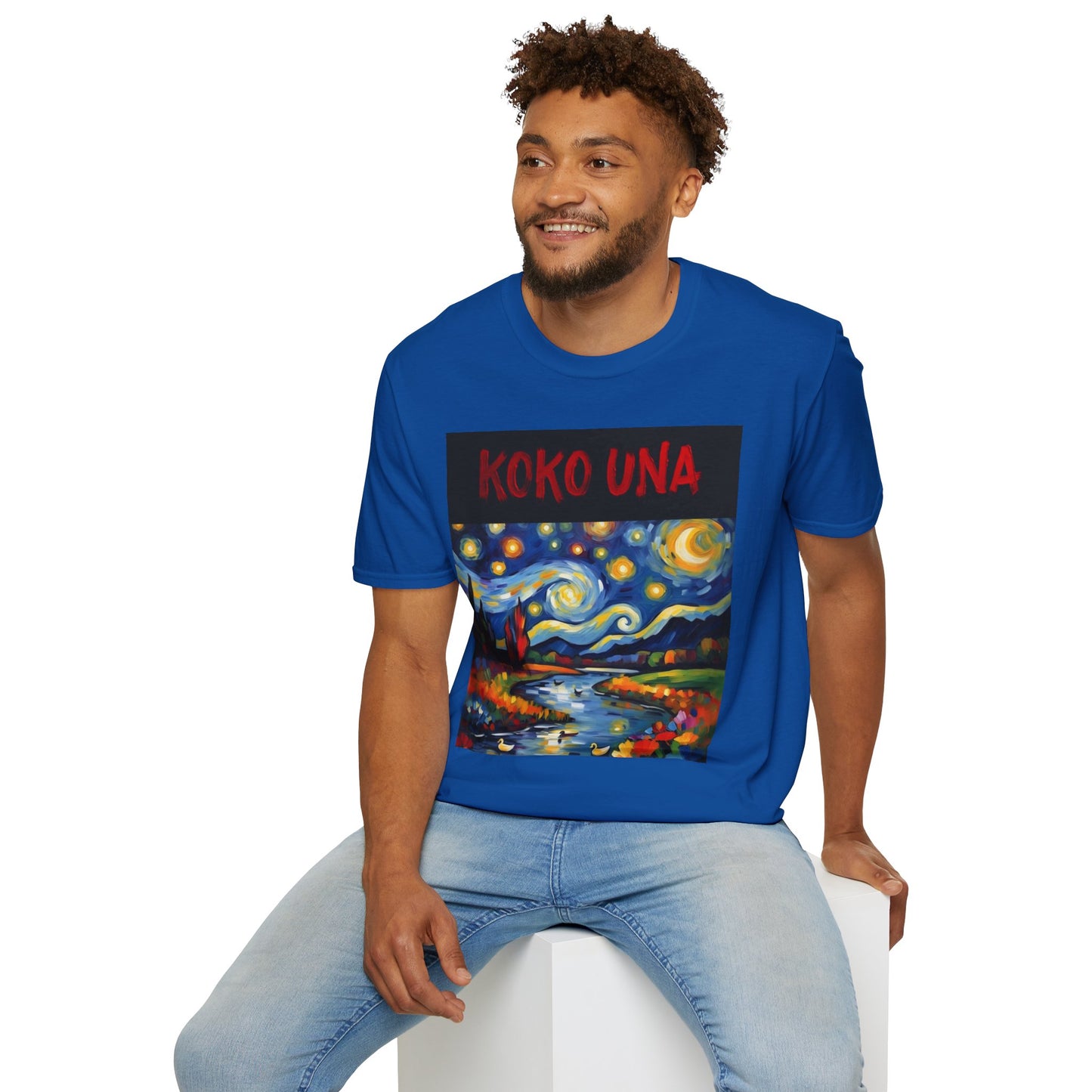 Starry Sky by Koko Una- Unisex Softstyle T-Shirt