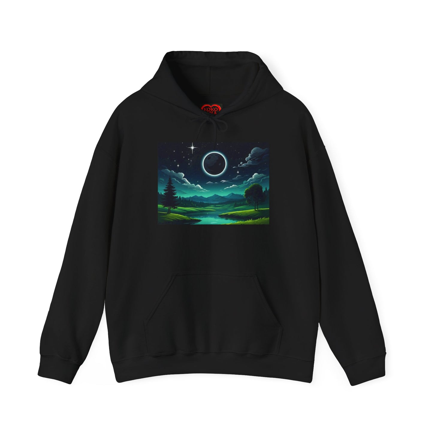 New Moon, New Beginnings by Koko Una- Unisex Hoodie Sweatshirt