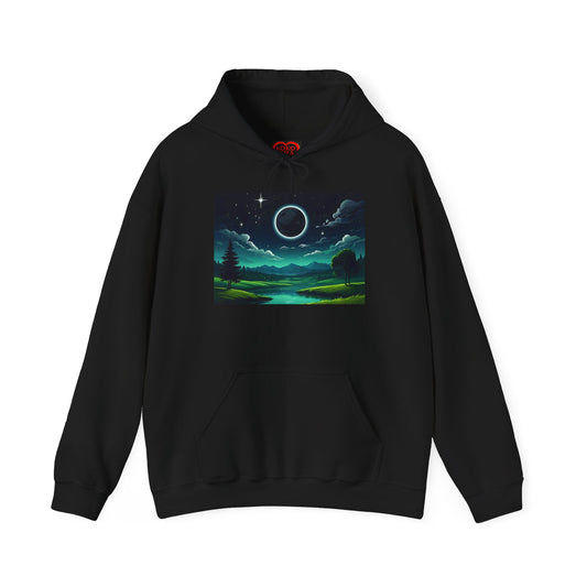 New Moon, New Beginnings by Koko Una- Unisex Hoodie Sweatshirt
