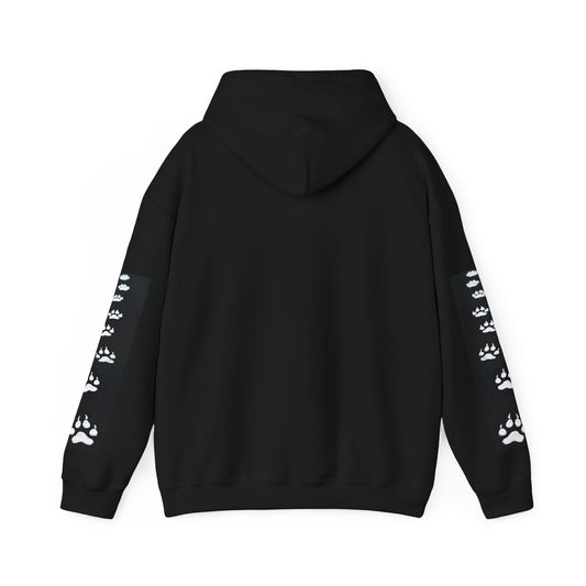 Always in My Heart- Dog Paws Hoodie- Unisex Hooded Sweatshirt