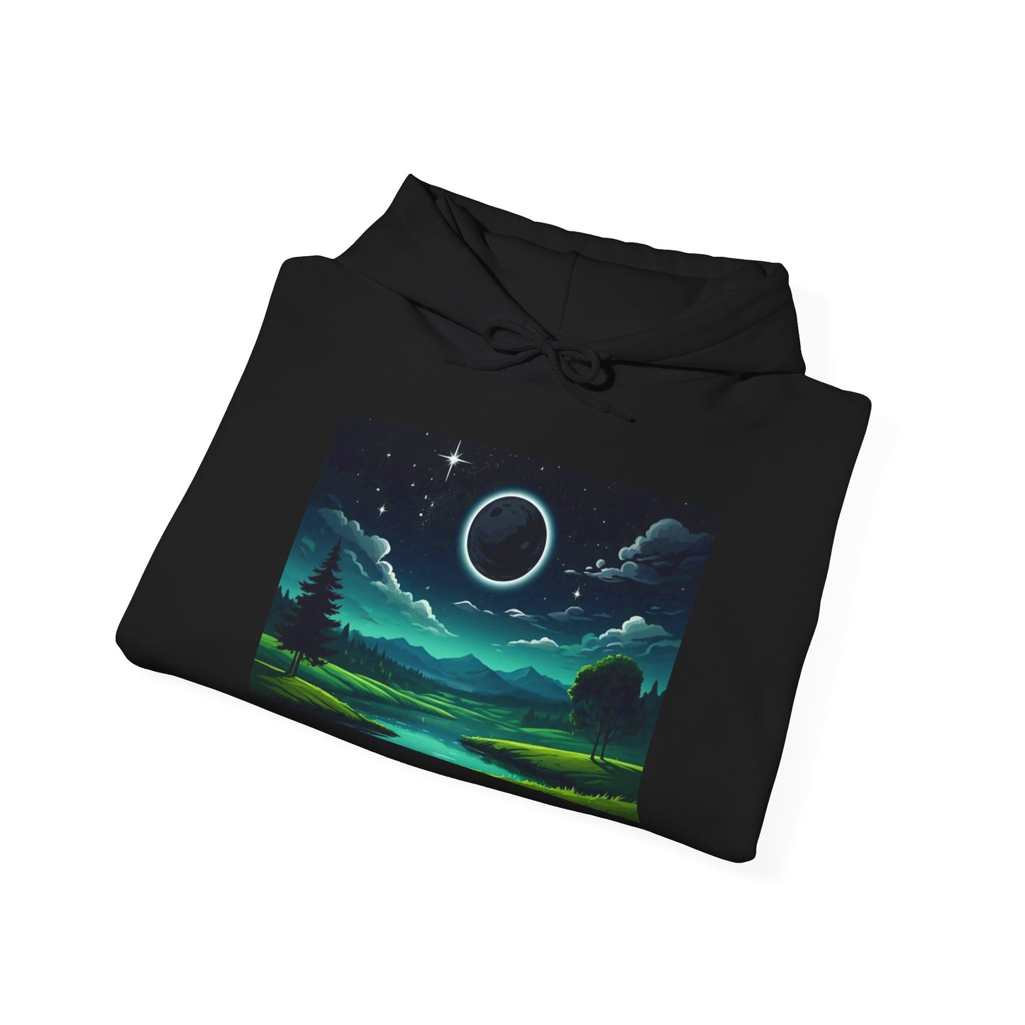 New Moon, New Beginnings by Koko Una- Unisex Hoodie Sweatshirt