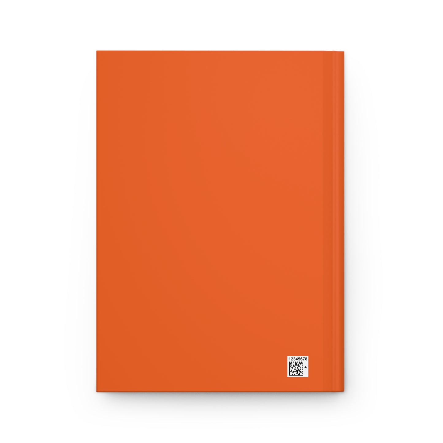 Zodiac Leo" Journal- Hardcover Matte 8" x 5.5" Orange