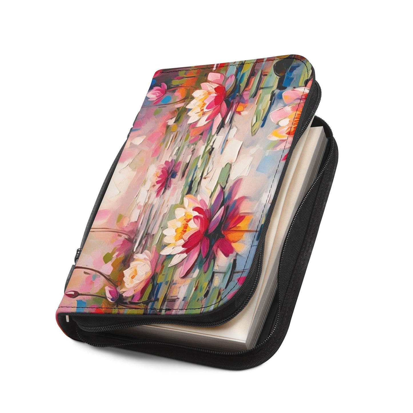 Water Lily Book/Bible Cover, 4 sizes