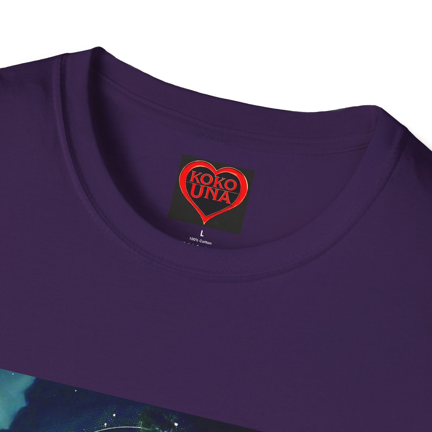 Zodiac by Koko Una- Virgo Maiden (Picture ONLY)- Unisex Softstyle T-Shirt - Astrology Inspired