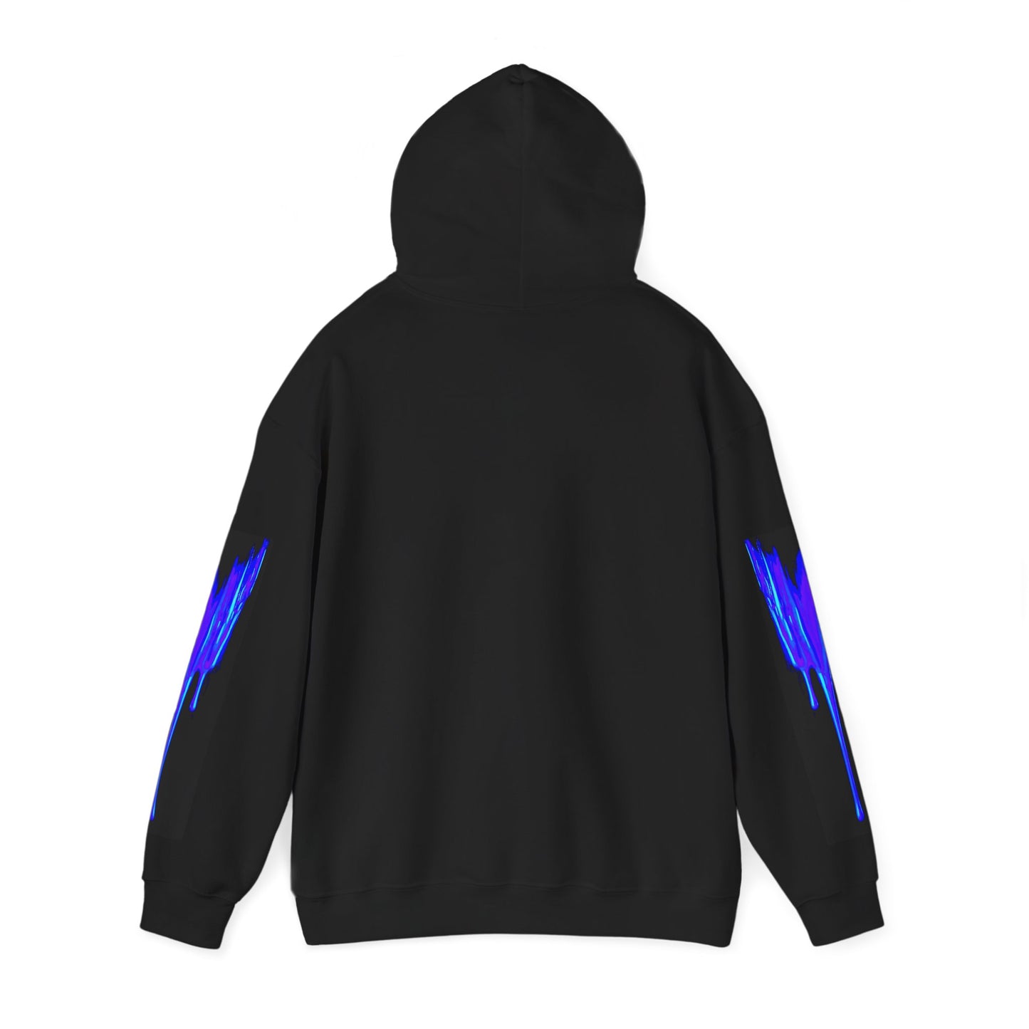 Koko Una Tarot- Official Strato Blue/Purple Heart Logo- Unisex Heavy Blend Hoodie Sweatshirt