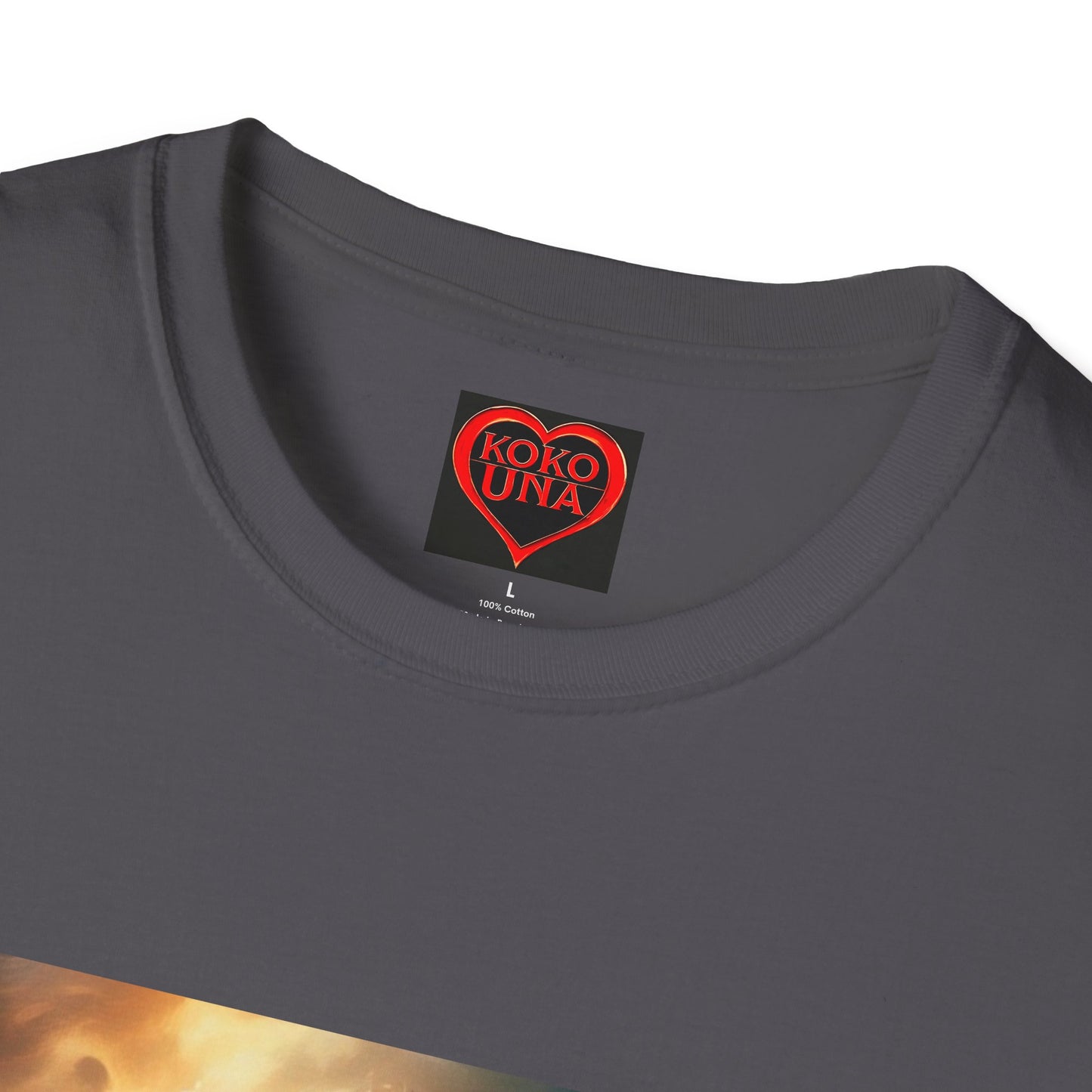 Zodiac by Koko Una- Aries Ram (Picture ONLY)- Unisex Softstyle T-Shirt - Astrology Inspired