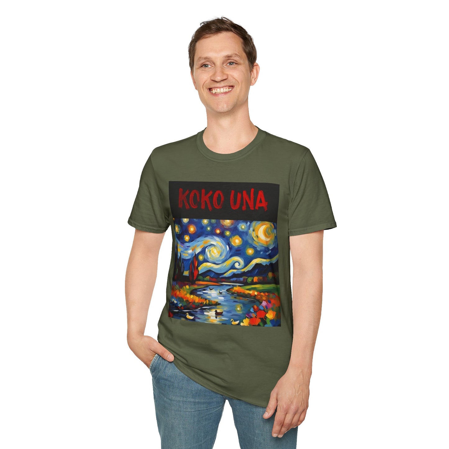 Starry Sky by Koko Una- Unisex Softstyle T-Shirt