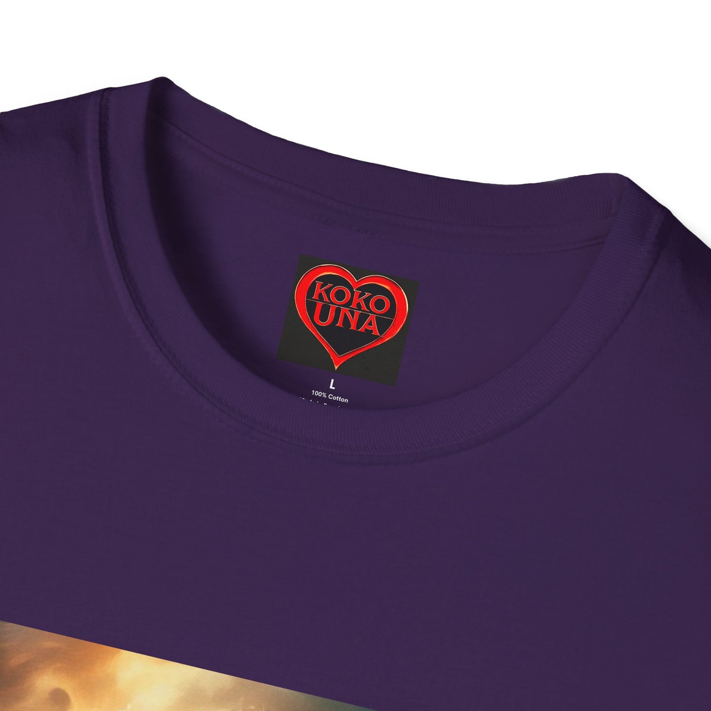 Zodiac by Koko Una- Aries Ram (Picture ONLY)- Unisex Softstyle T-Shirt - Astrology Inspired