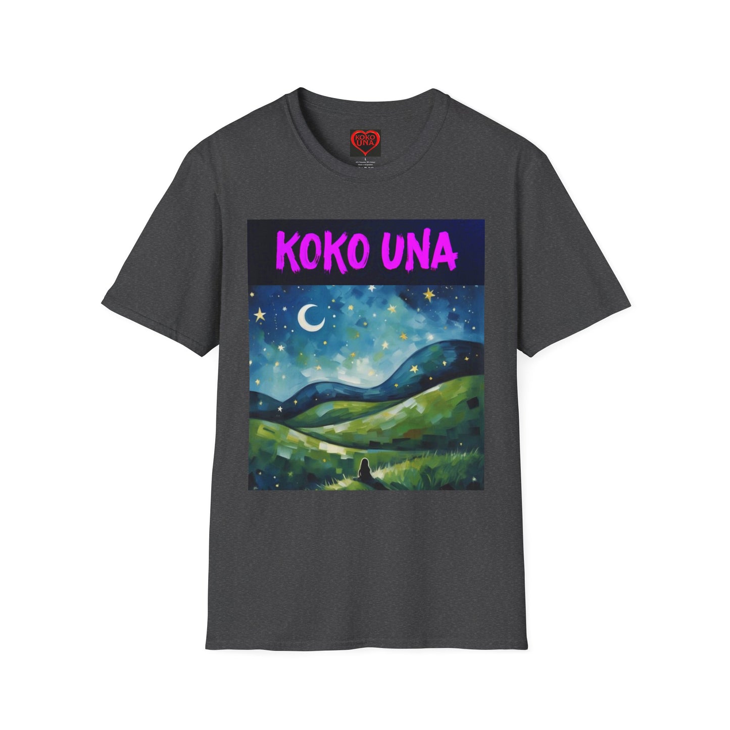 Be One with the Earth by Koko Una- Unisex Softstyle T-Shirt