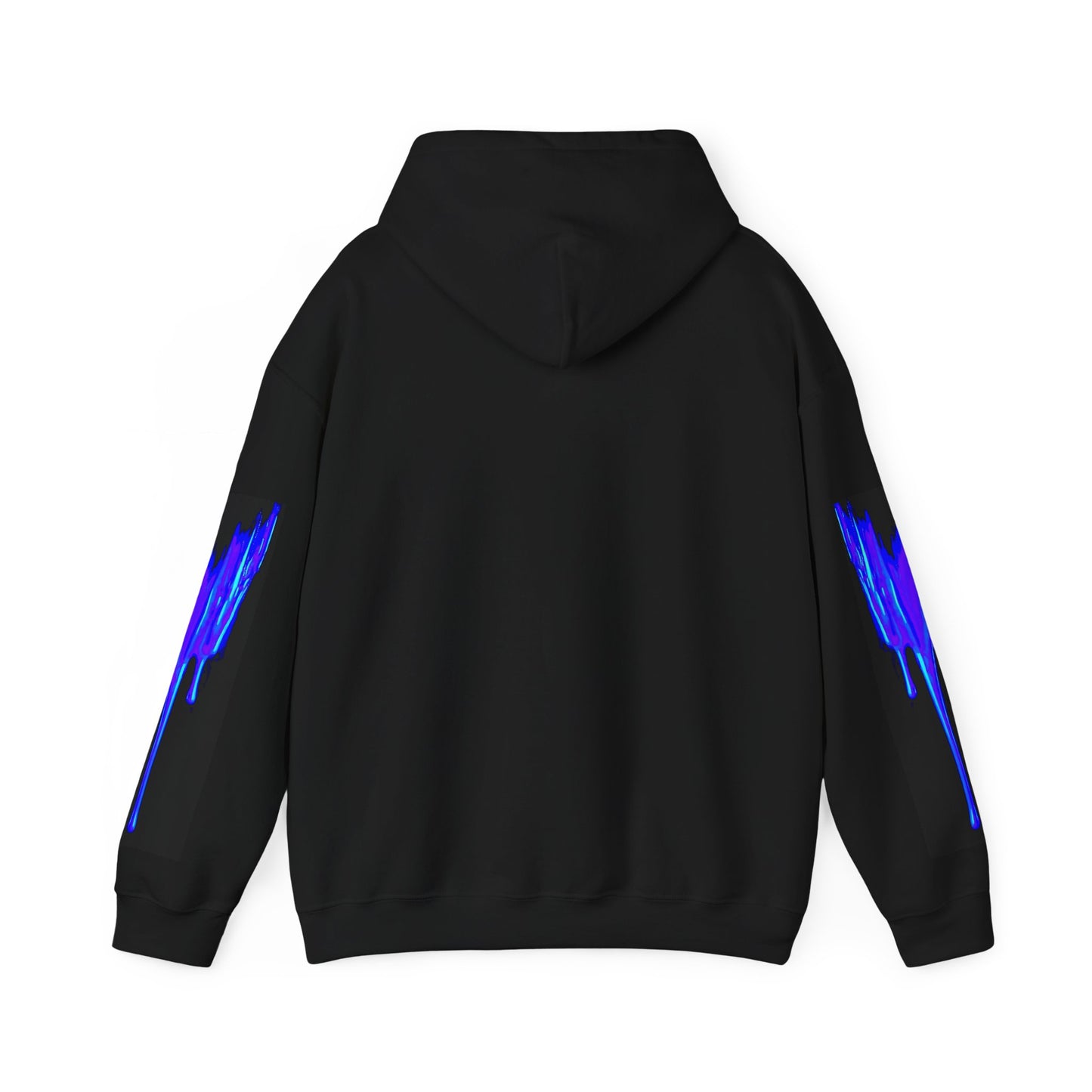 Koko Una Tarot- Official Strato Blue/Purple Heart Logo- Unisex Heavy Blend Hoodie Sweatshirt