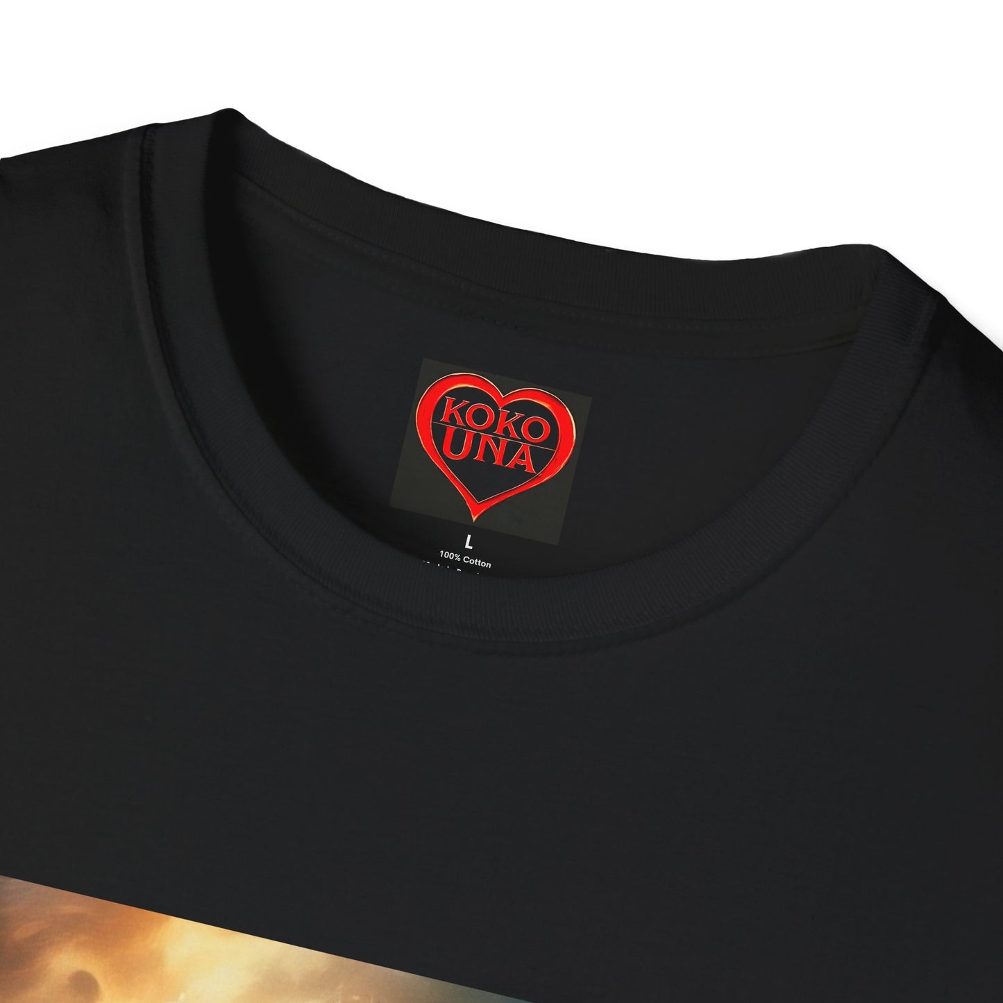Zodiac by Koko Una- Aries Ram (Picture ONLY)- Unisex Softstyle T-Shirt - Astrology Inspired