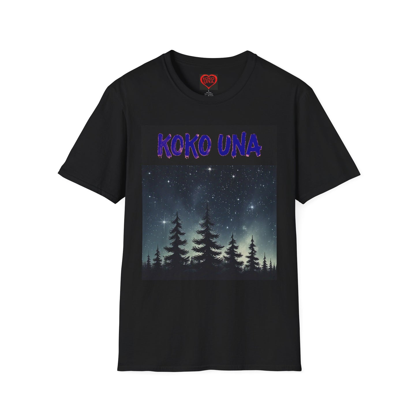 Stars at Night by Koko Una- Unisex Softstyle T-Shirt