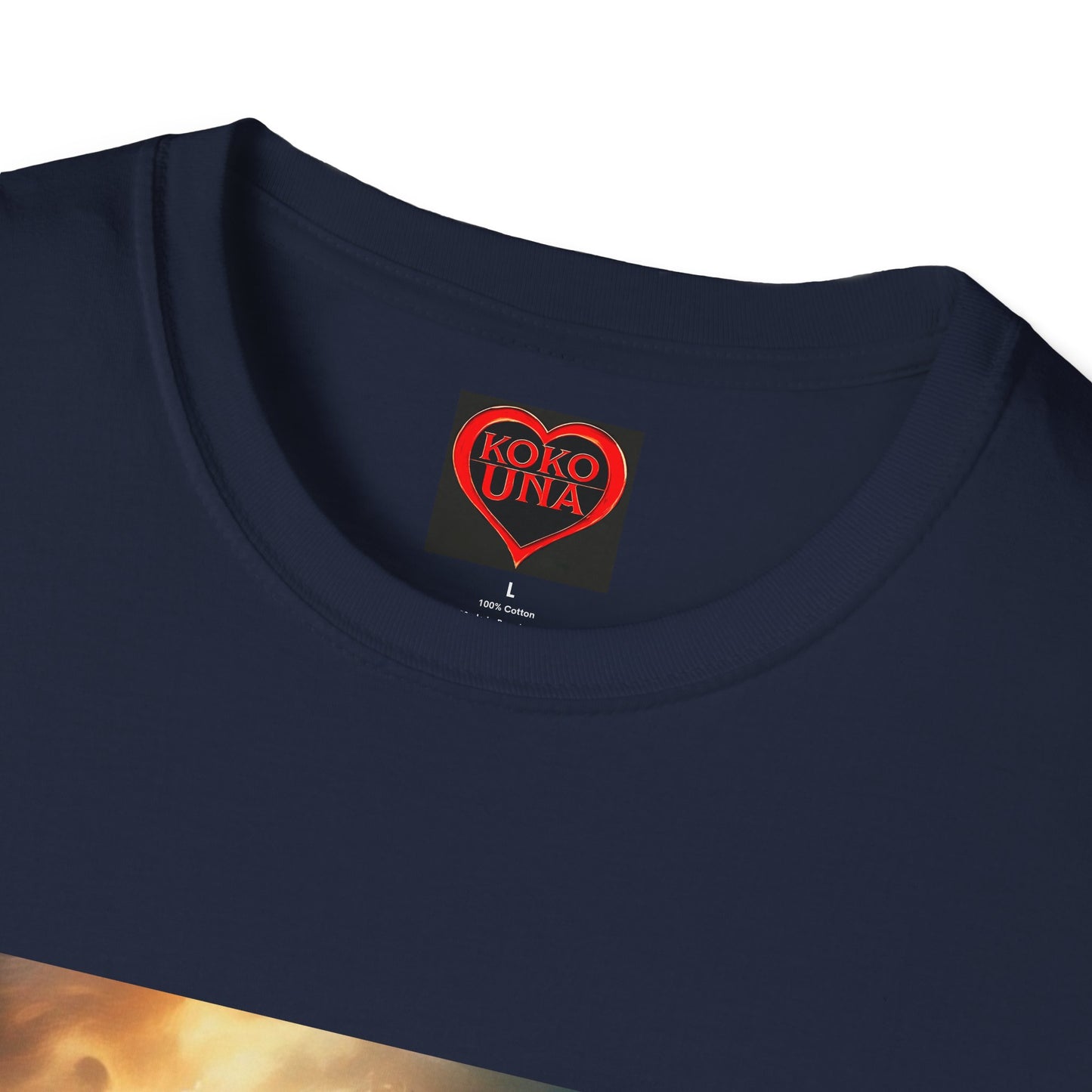 Zodiac by Koko Una- Aries Ram (Picture ONLY)- Unisex Softstyle T-Shirt - Astrology Inspired