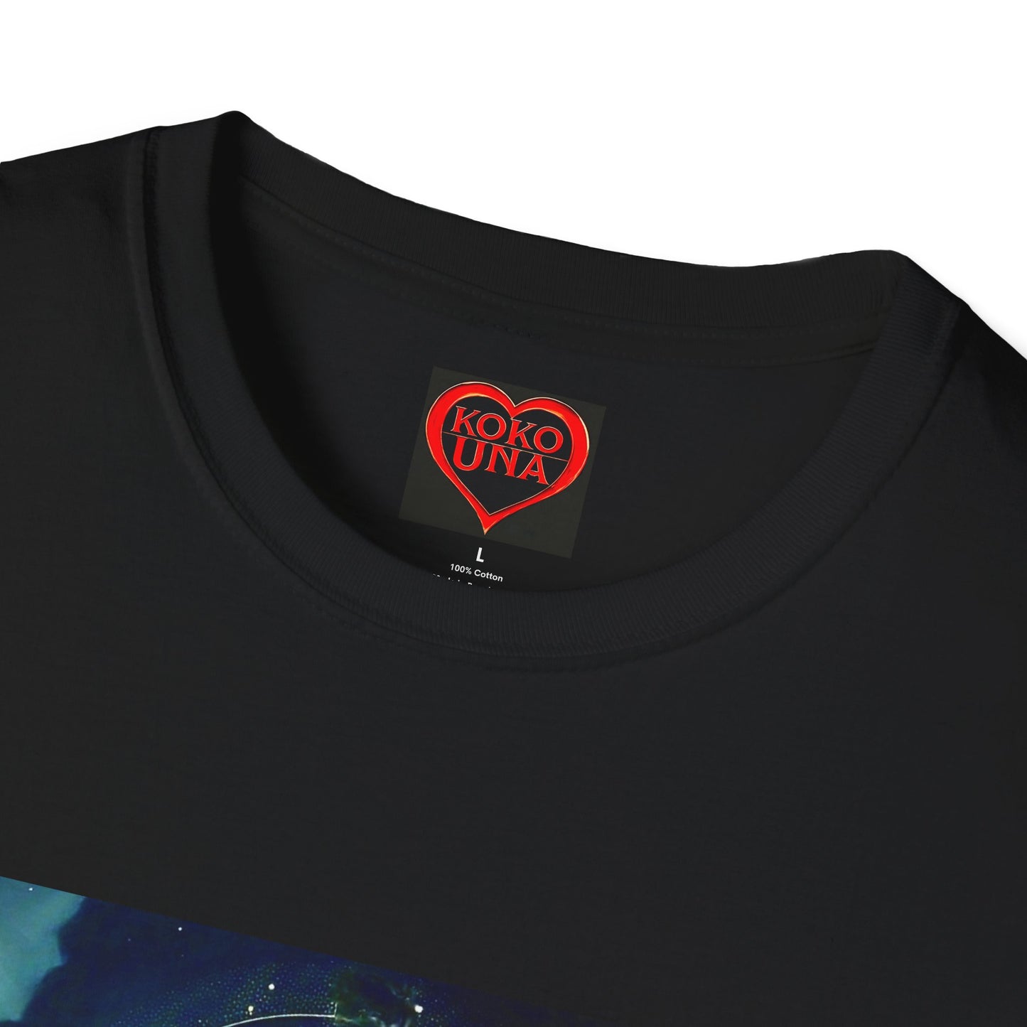 Zodiac by Koko Una- Virgo Maiden (Picture ONLY)- Unisex Softstyle T-Shirt - Astrology Inspired