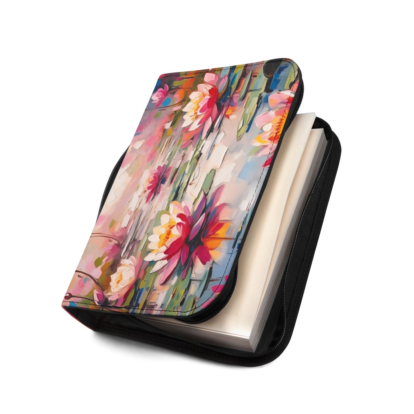 Water Lily Book/Bible Cover, 4 sizes
