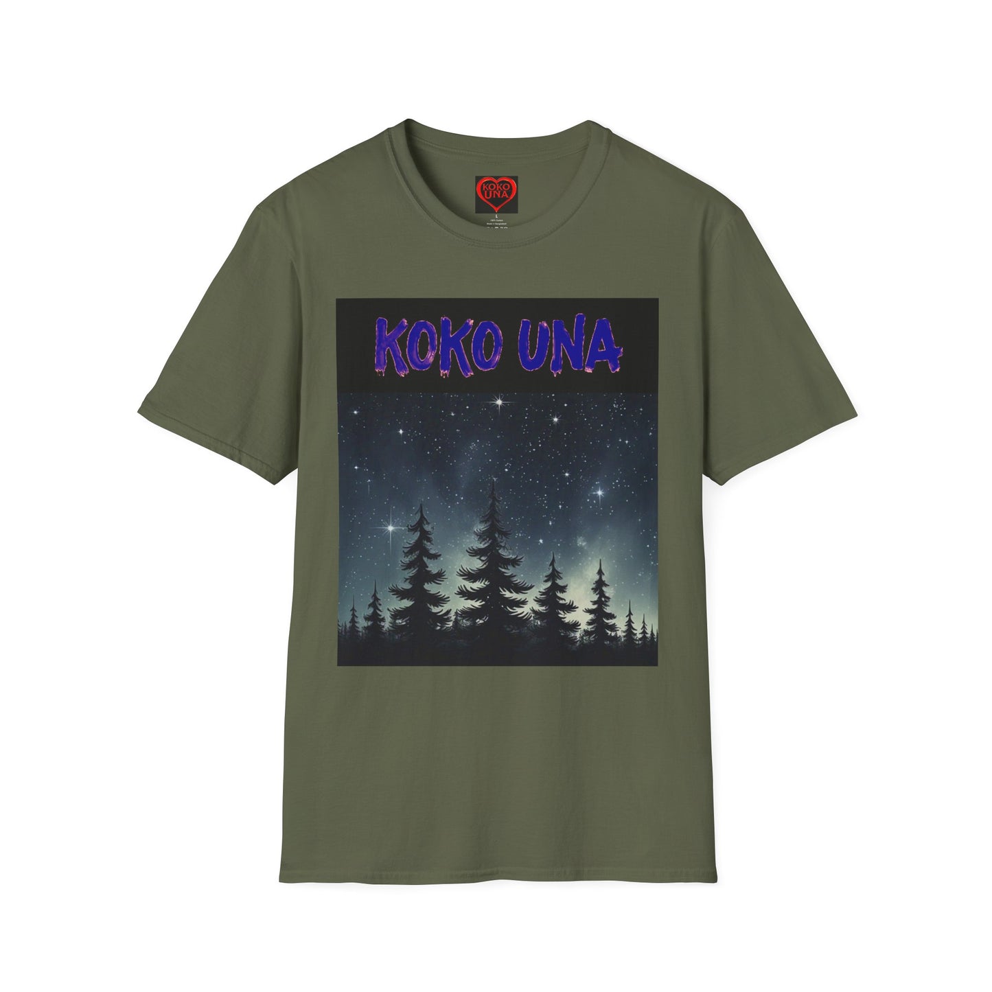 Stars at Night by Koko Una- Unisex Softstyle T-Shirt