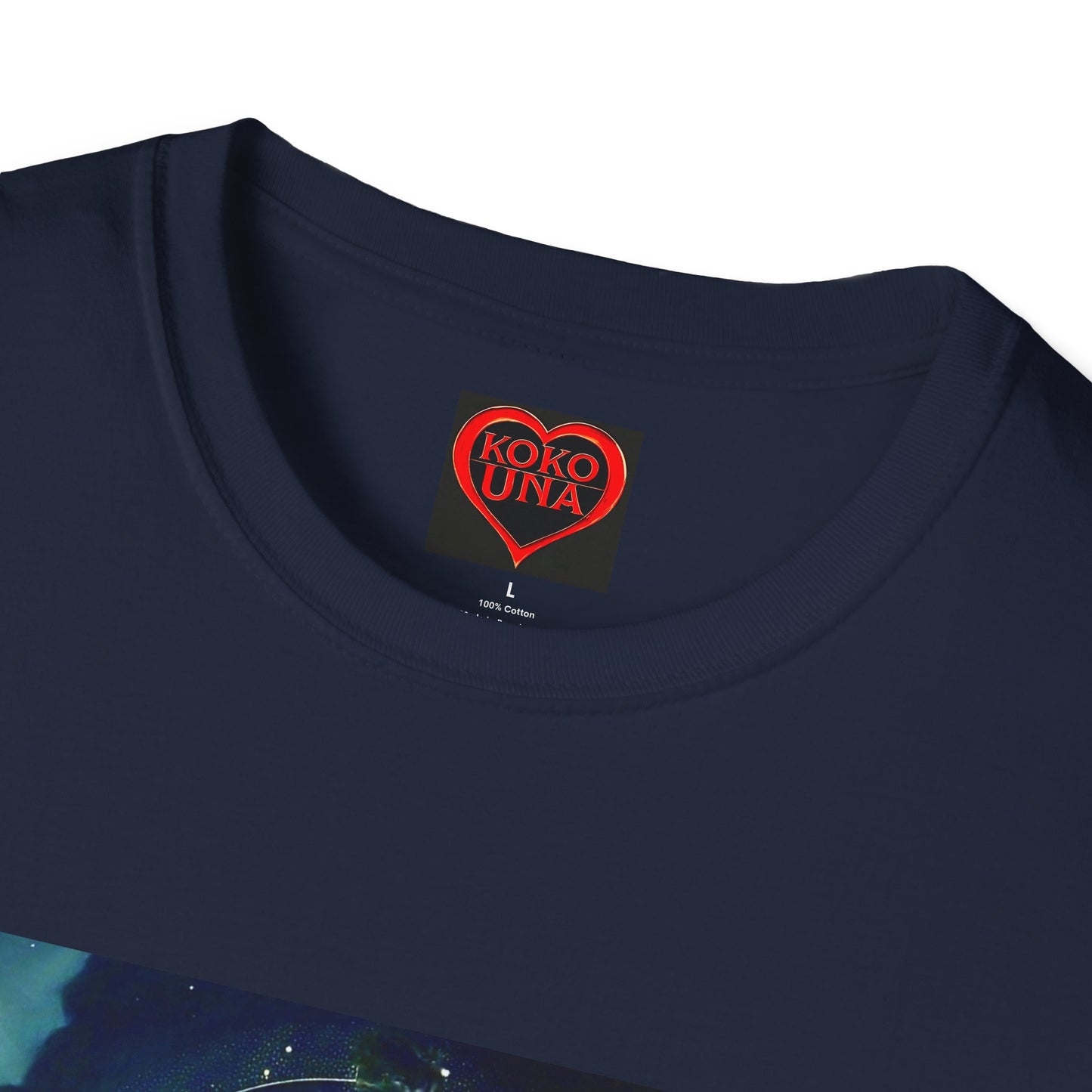 Zodiac by Koko Una- Virgo Maiden (Picture ONLY)- Unisex Softstyle T-Shirt - Astrology Inspired
