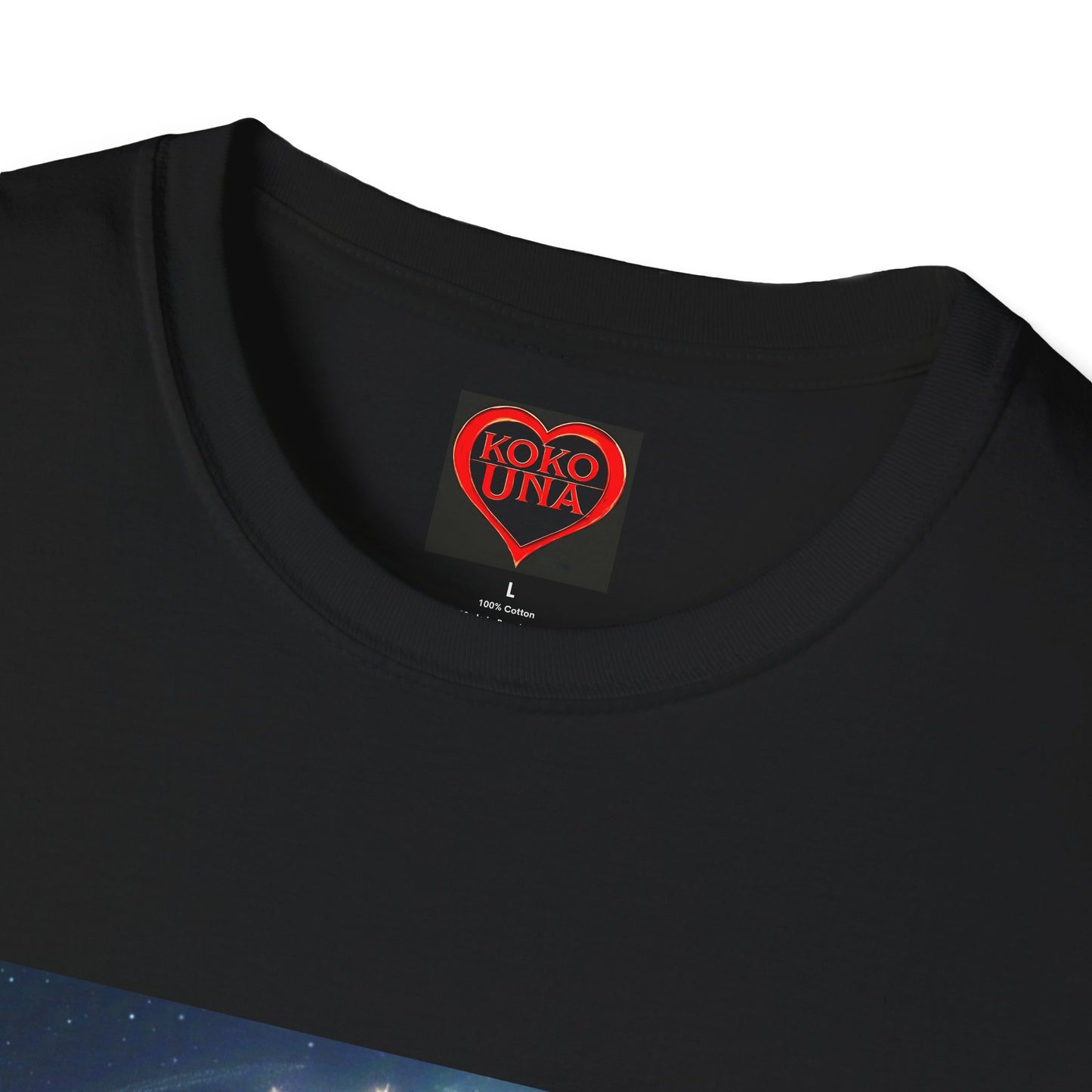 Zodiac by Koko Una- Gemini Twins (Picture ONLY)- Unisex Softstyle T-Shirt - Astrology Inspired