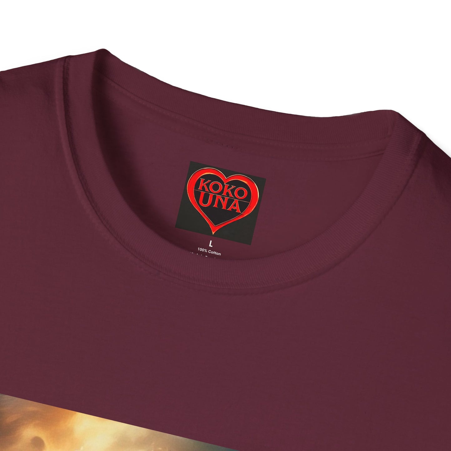 Zodiac by Koko Una- Aries Ram (Picture ONLY)- Unisex Softstyle T-Shirt - Astrology Inspired