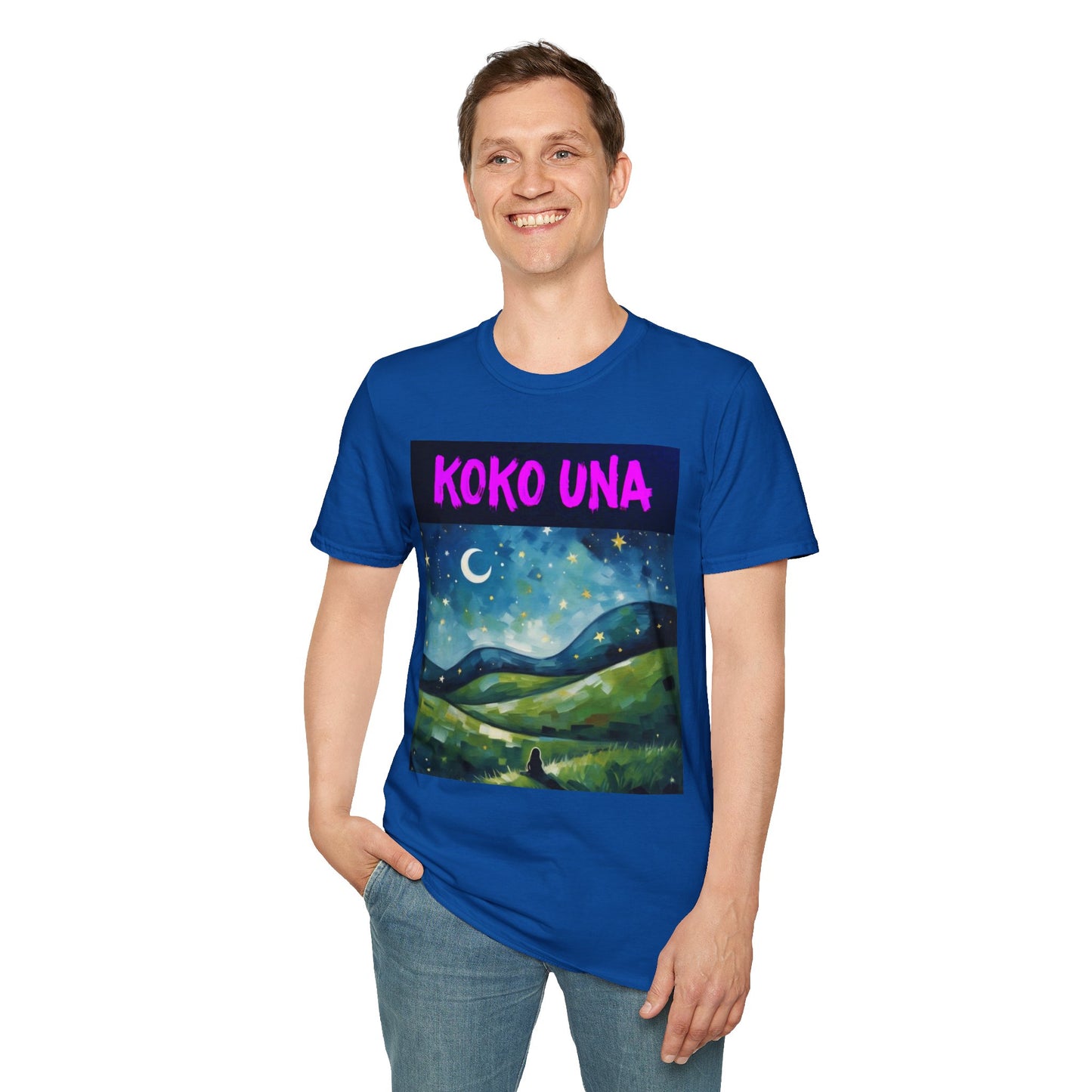 Be One with the Earth by Koko Una- Unisex Softstyle T-Shirt