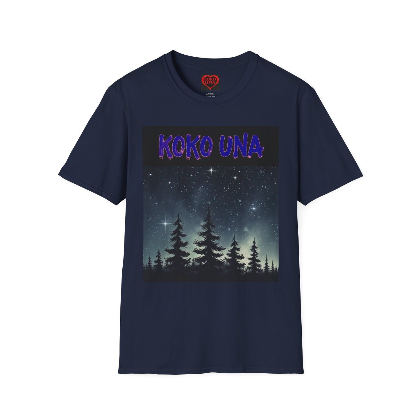 Stars at Night by Koko Una- Unisex Softstyle T-Shirt