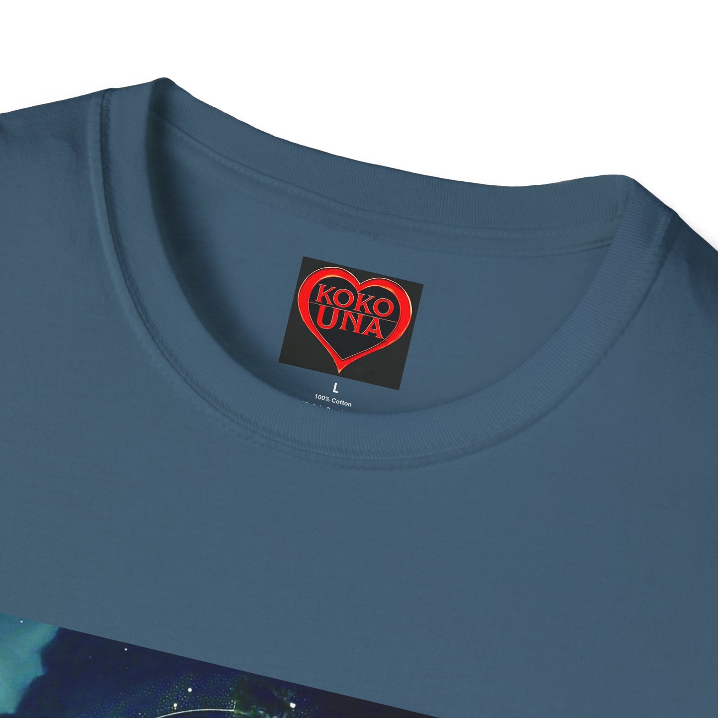 Zodiac by Koko Una- Virgo Maiden (Picture ONLY)- Unisex Softstyle T-Shirt - Astrology Inspired