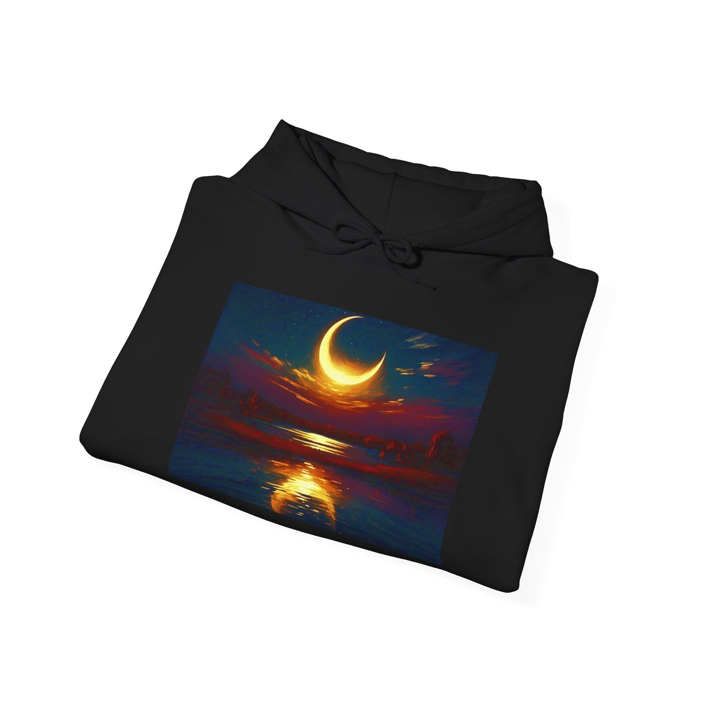 Mystical Sky Eclipse by Koko Una- Unisex Hooded Sweatshirt