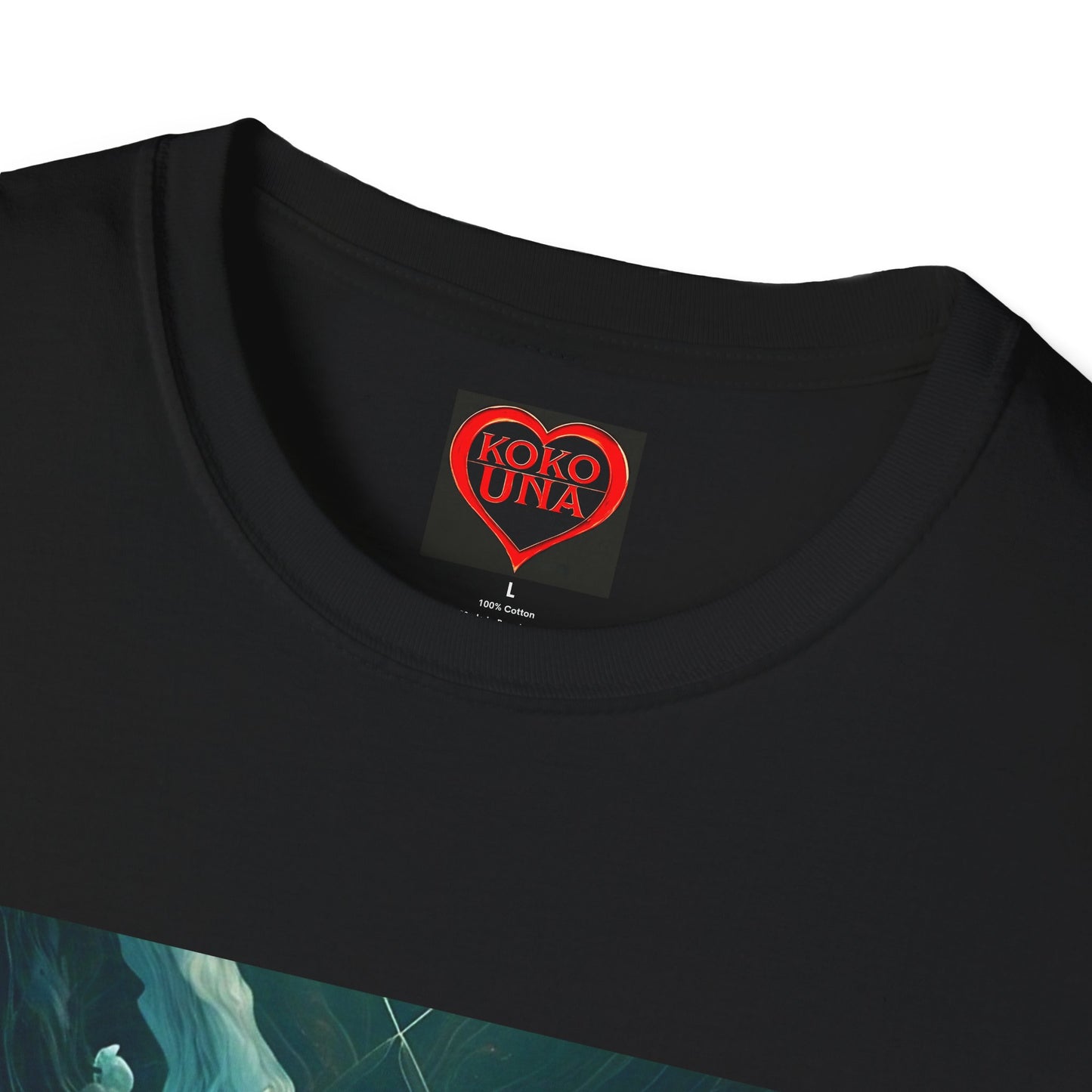 Zodiac by Koko Una- Cancer Crab (Picture ONLY)- Unisex Softstyle T-Shirt - Astrology Inspired