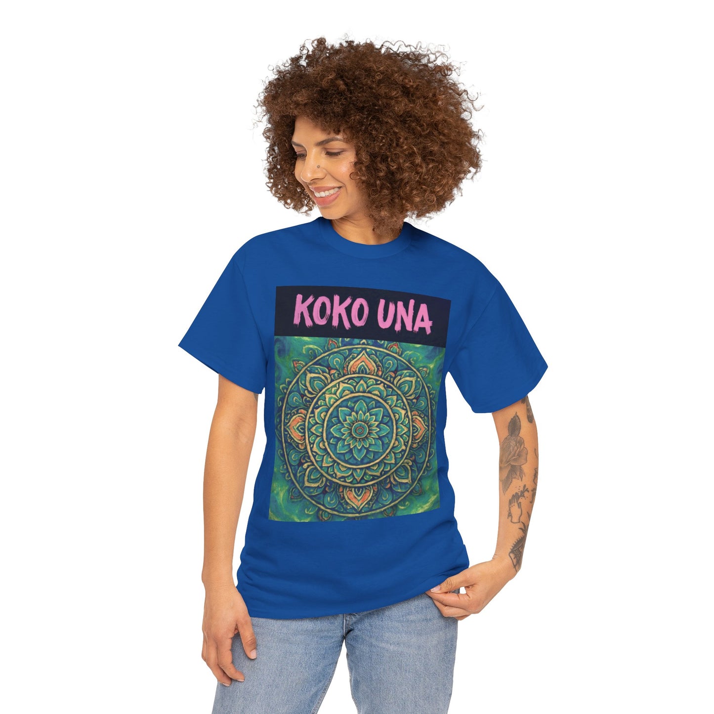 Sacred Circle by Koko Una- Unisex Heavy Cotton Tee