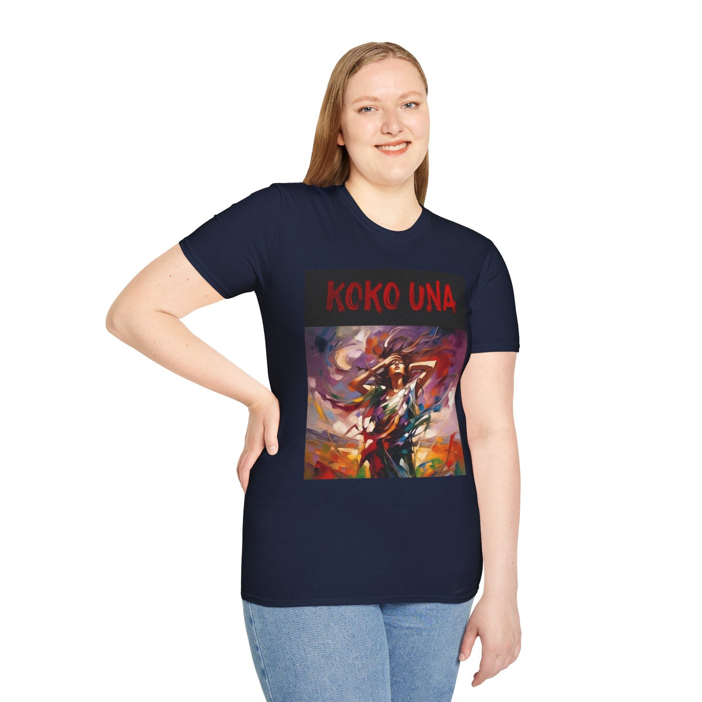 A New Day by Koko Una- Unisex Softstyle T-Shirt