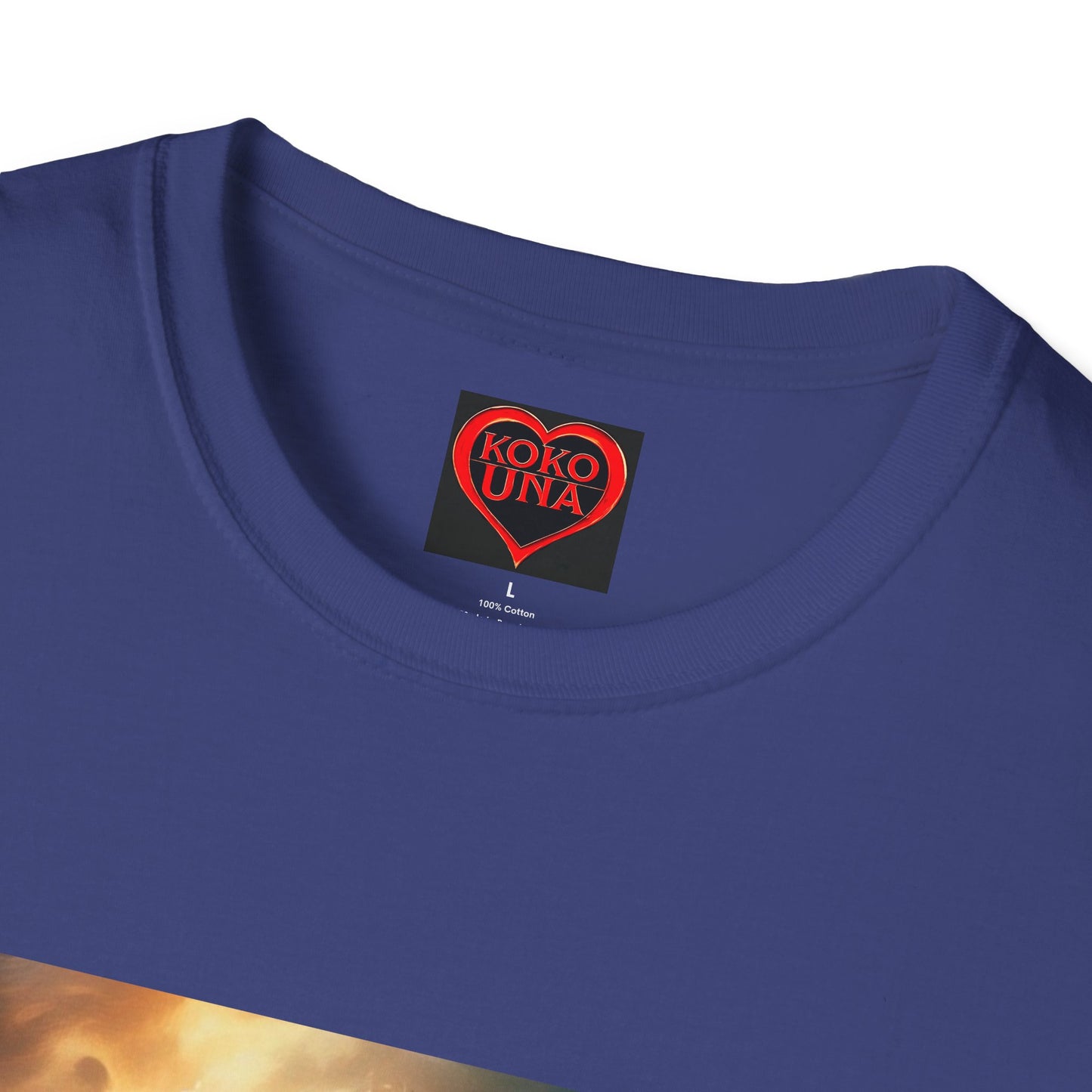 Zodiac by Koko Una- Aries Ram (Picture ONLY)- Unisex Softstyle T-Shirt - Astrology Inspired